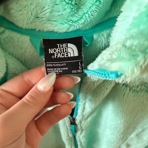 The North Face Light Green Fleece Jacket